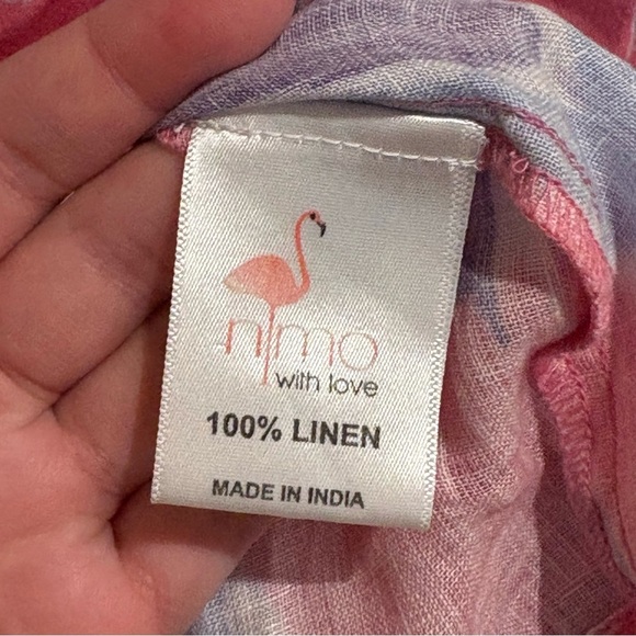 Nimo with Love Ikat Pink Skirt Size Medium - Picture 3 of 5